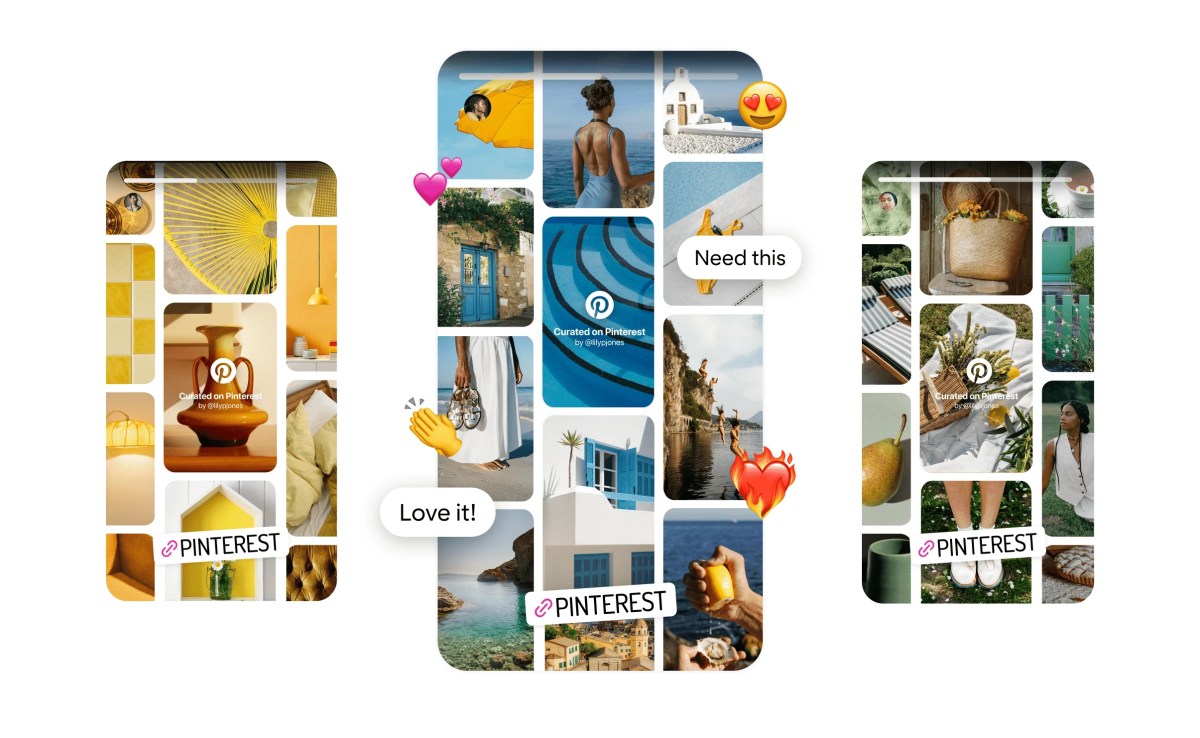 Inspired by Gen Z, Pinterest users can now turn boards into videos for sharing on Instagram and TikTok