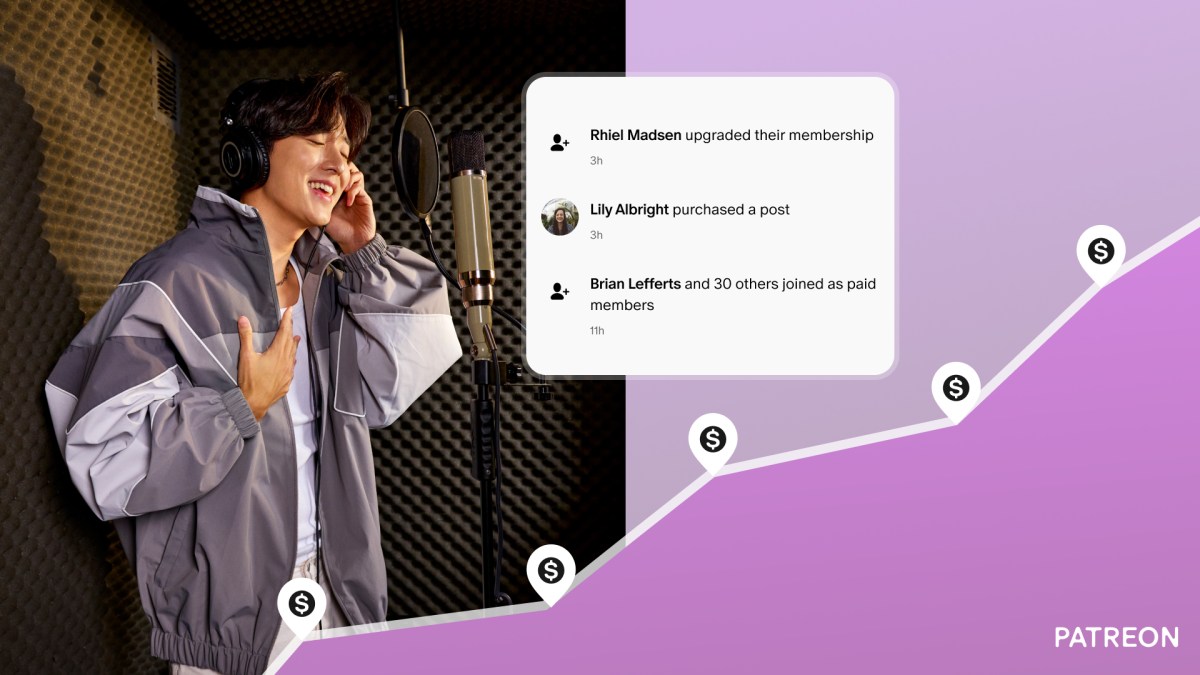Patreon launches features to automate away creators’ administrative workload and help them make more money